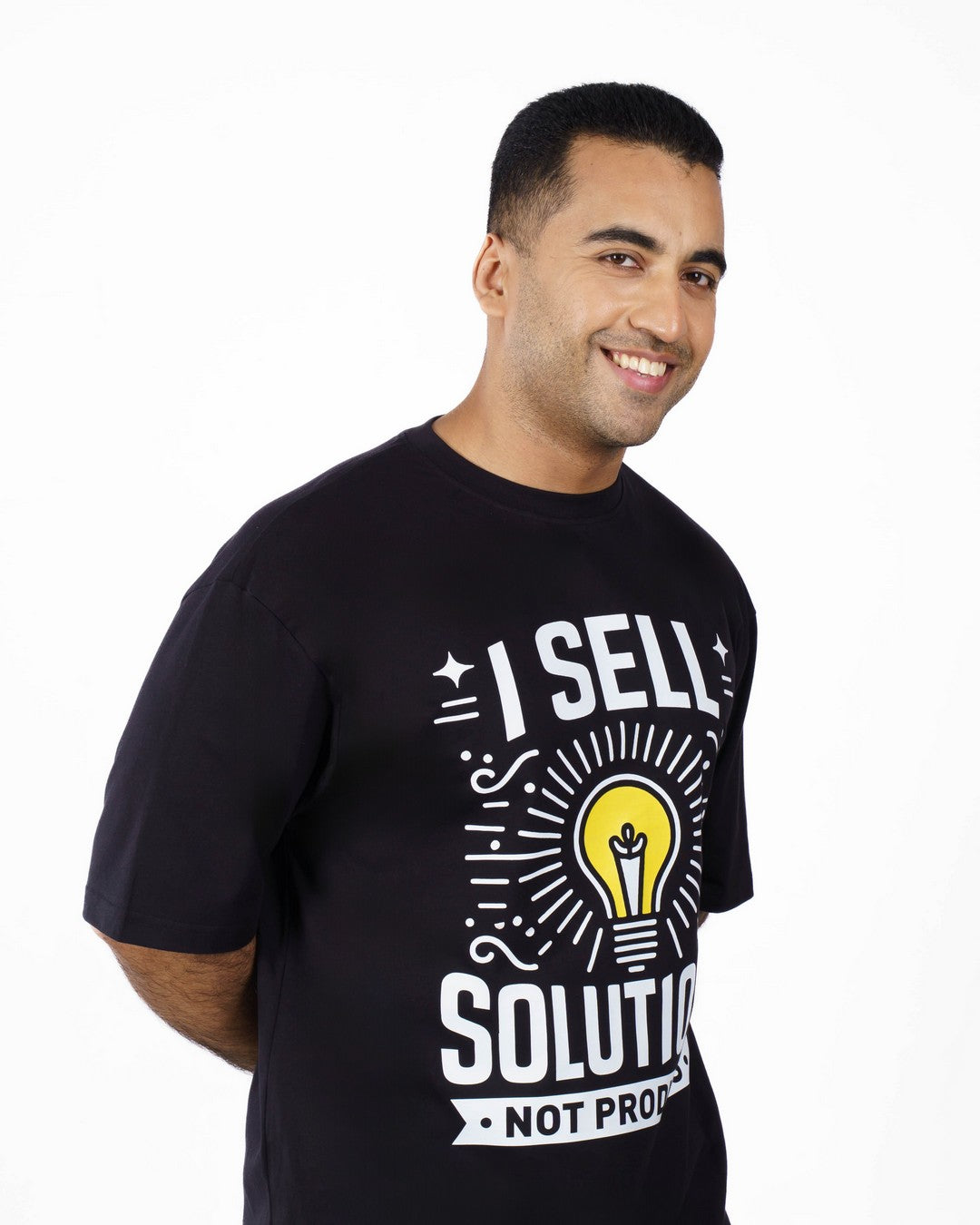 Sales Executive Oversized Fit Tshirt For Men 3 By Bandar Baant