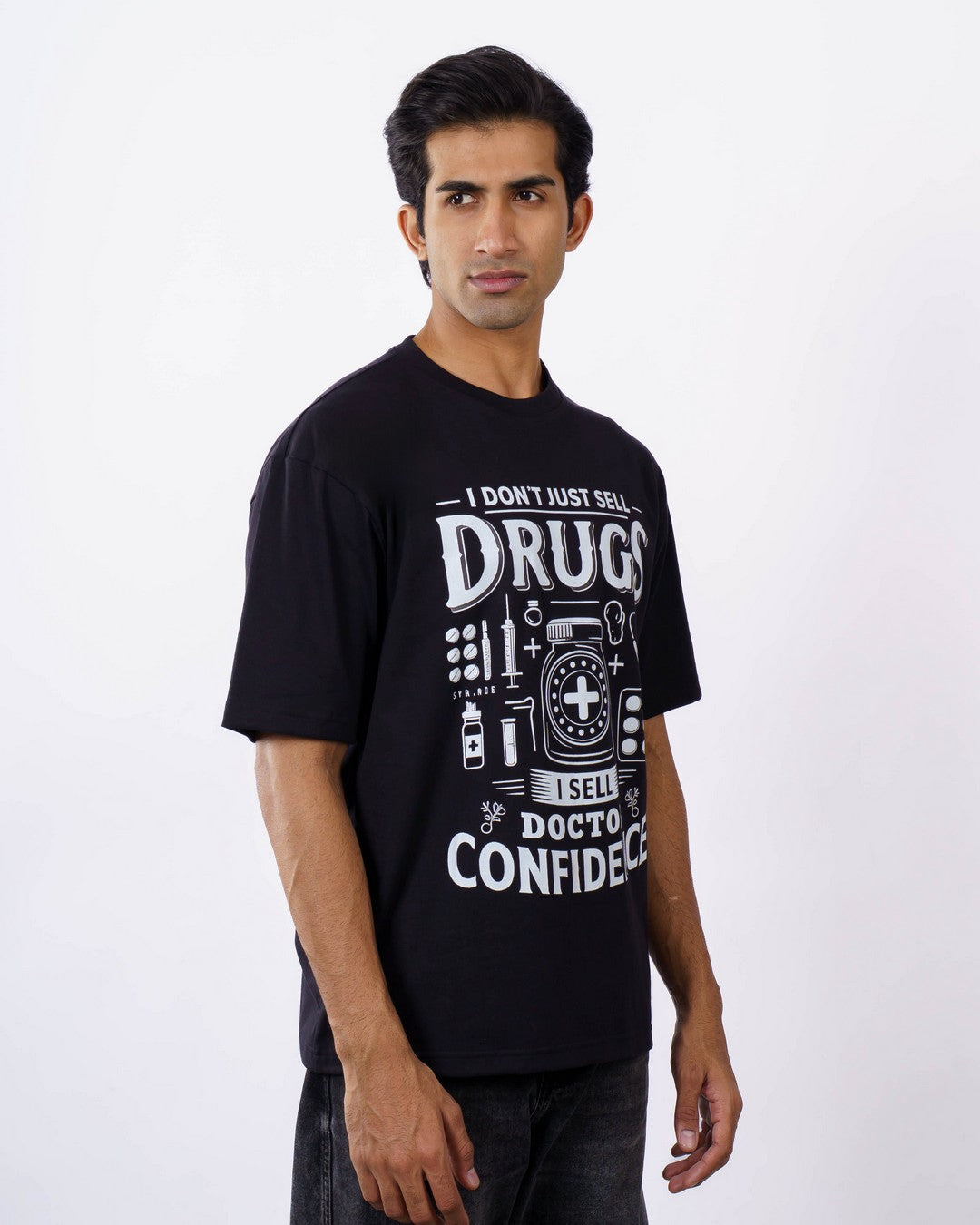 Sell Drugs Medical Representative Oversized Tshirt For Men 1