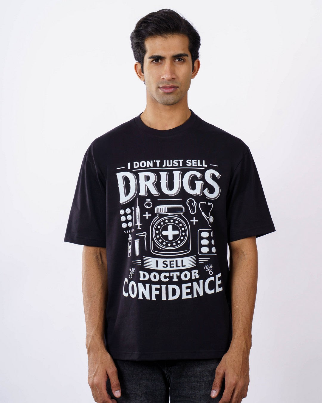 Sell Drugs Medical Representative Oversized Tshirt For Men 2