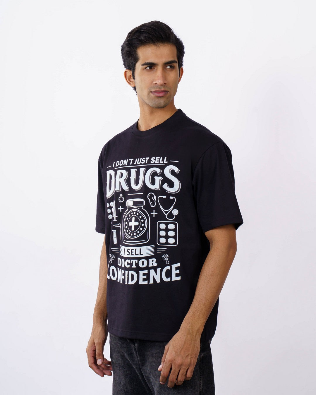 Sell Drugs Medical Representative Oversized Tshirt For Men 6