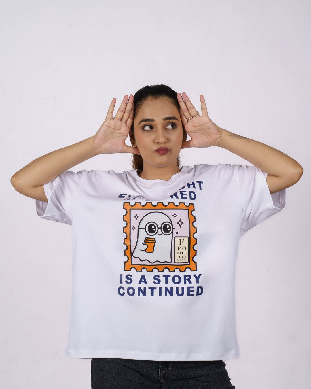 Sight Restored Opthalmologist Oversized T-Shirt For Women 4