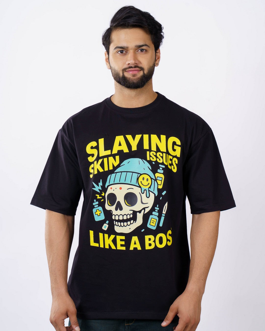 Skin Issues Dermatologist Oversized Printed Tshirt For Men 1