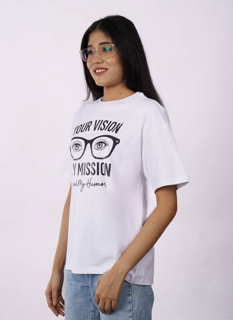 Vision Mission Opthalmologist Oversized Tshirt For Women 5