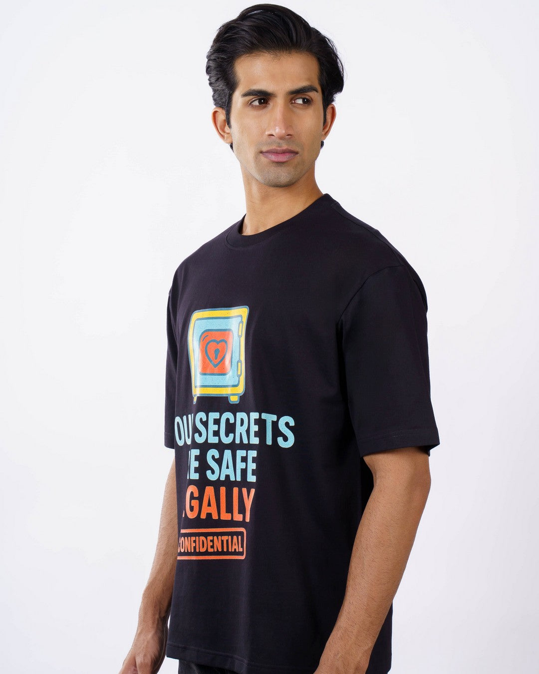 Your Secrets Safe Therapists Oversized Tshirt For Men 4